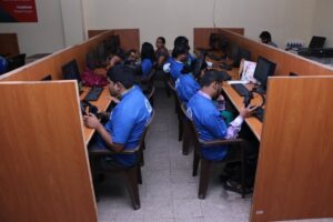 Image of visually imapired Students